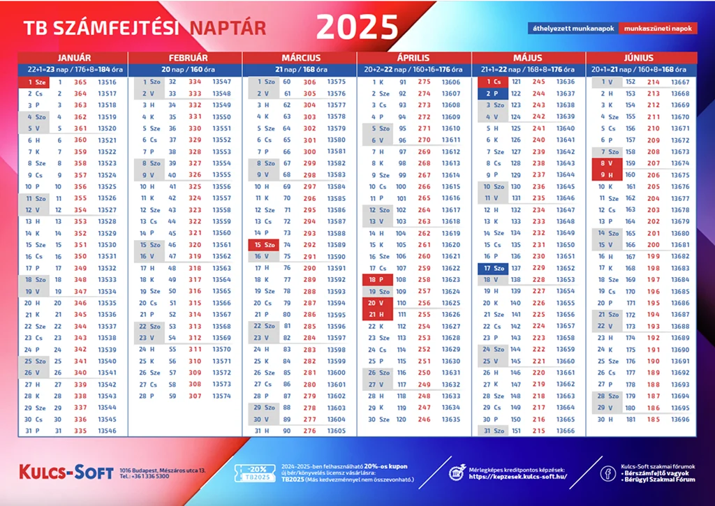 kulcs soft tb naptar szines