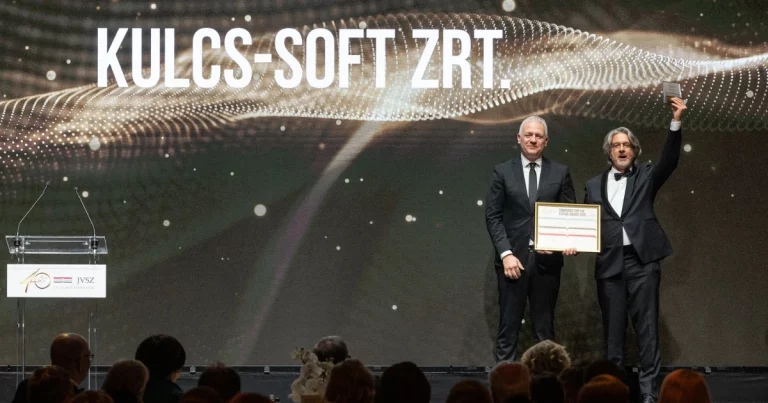 A Kulcs-Soft a legjobbak között - Átadták a Companies for the Future Award 2026-os díjait